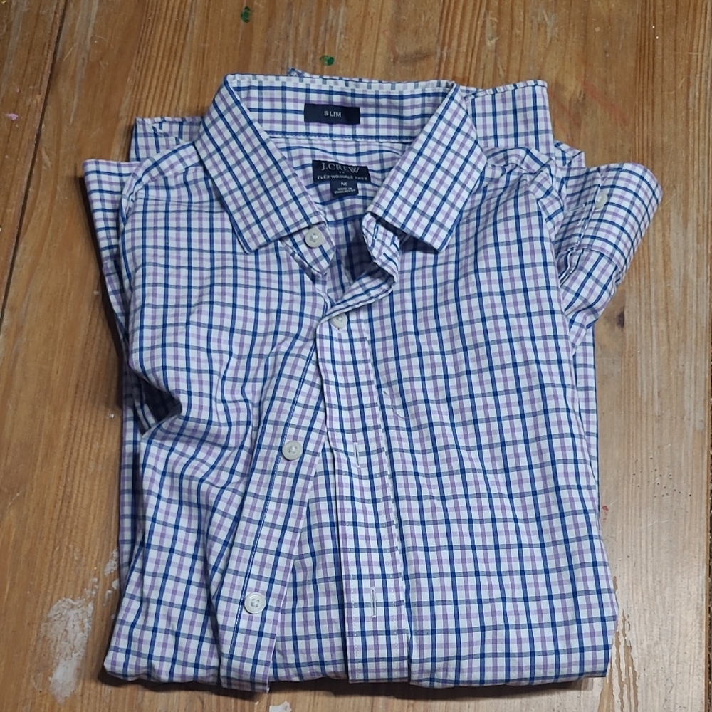 J. Crew Men's Multicolor Plaid Shirt